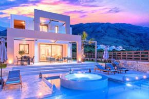 Minoas Villa Mit Beheiztem Pool